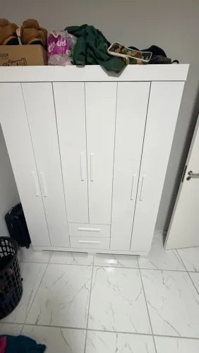 Guarda Roupa 6 Portas 2 Gavetas