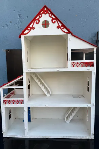 Casinha de boneca grande 1.20 altura estilo Barbie
