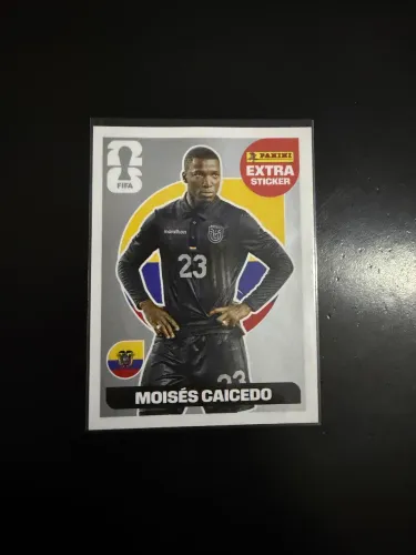 Figurinha legend caicedo Prata 
