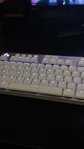 Teclado gamer mecânico Logitech G915X lightspeed TKL, switch Brown