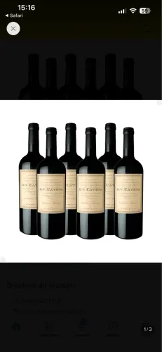 Caixa 6 Vinhos DV Catena Cabernet-Malbec