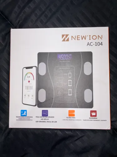 Balança digital com Bluetooth