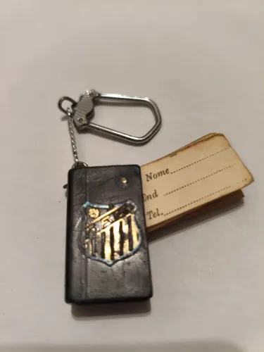 Chaveiro do Santos Futebol Clube antigo com agenda 
