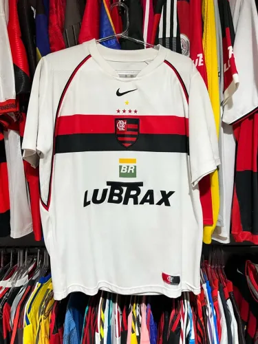 CAMISA NIKE FLAMENGO 2002/2004 AWAY / BRANCA