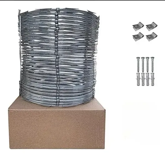 Cerca de concertina 10metros com kit completo