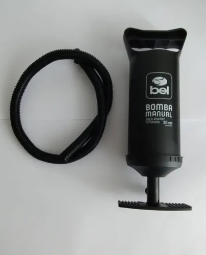Bomba de Ar Manual Bel 30 cm para Infláveis (Colchões, Boias e Piscinas)