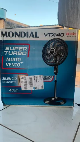 MONDIAL Ventilador Coluna, Turbo 8 Pás - 40cm, 110V - PRODUTO NOVO - LACRADO