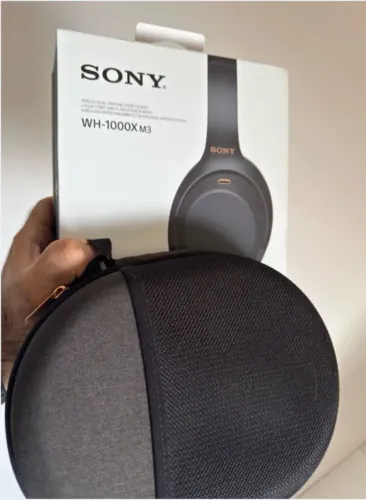 fone de ouvido sony wh-1000xm3 preto