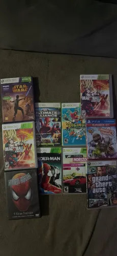 DVDS NA CAIXA DE PS4 E XBOX 360