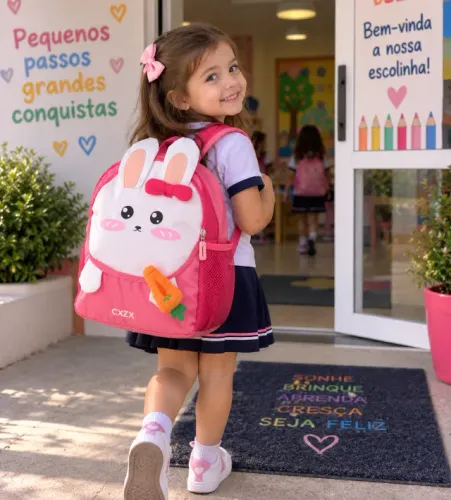 Mochila Infantil Coelhinho