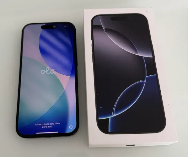 IPHONE 16pro 128gb POUCO TEMPO DE USO