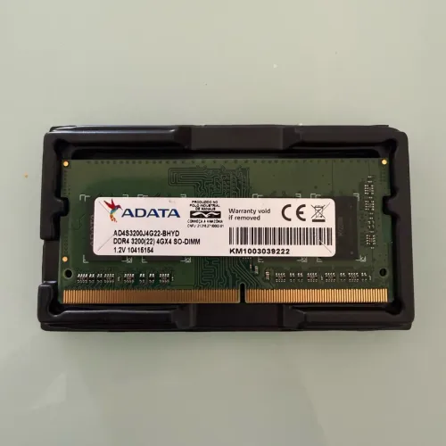 Memória RAM 4GB DDR4 ADATA 3200MHz Notebook