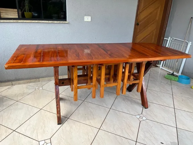 Mesa de churrasco