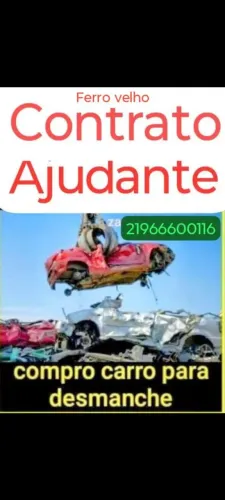 Ajudante de mecânica próximo a Piabetá.