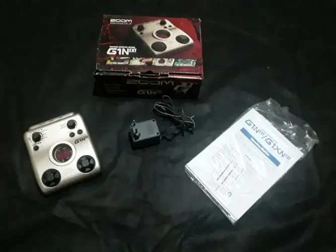 Pedal de Efeitos para Guitarra Zoom G1 Next Zerado Sem Uso!