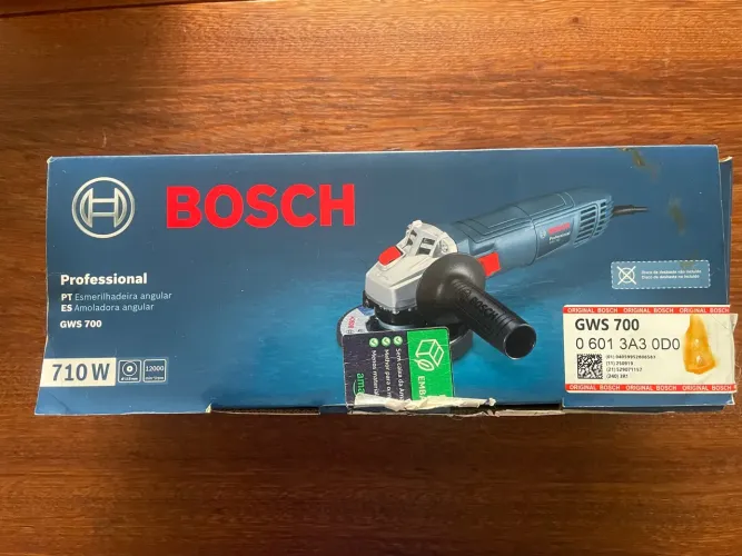 Lixadeira Bosch nova original