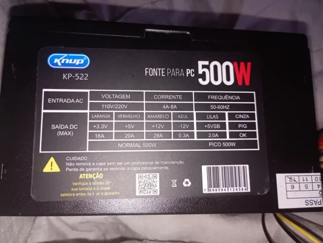 Fonte para Pc