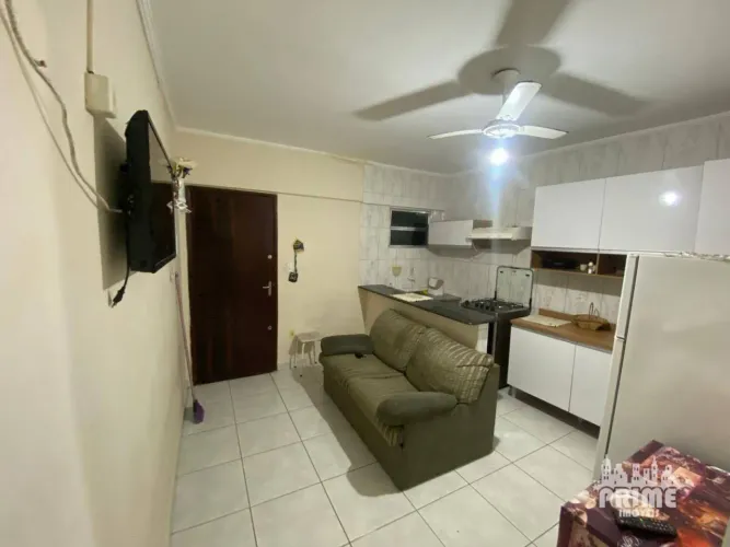 Kitnet com 1 dormitório para alugar, 34 m² por R$ 1.480,00/mês - Ocian - Praia Grande/SP