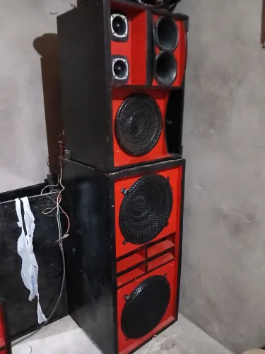 Caixas de som completa alto falante 15 polegadas