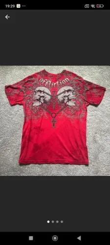 camisa affliction collapse