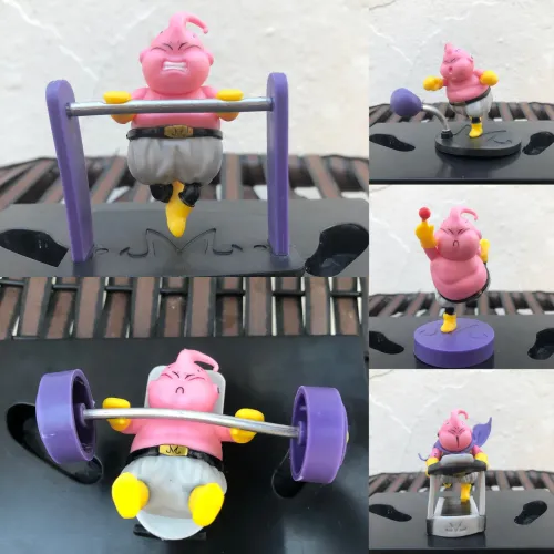 DRAGON BALL KIT MINIATURA MAJIN BUU 5 PEÇAS VALOR PROMOCIONAL 