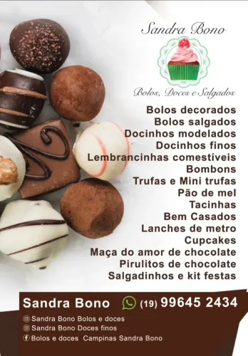 Bolos,doces,doces finos,kit festa...