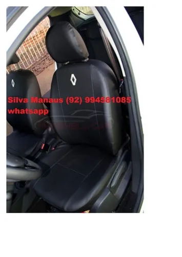 Capa banco Couro Corvin sob medida Logan Sandero Stepway 2020 impermeável não passar agua