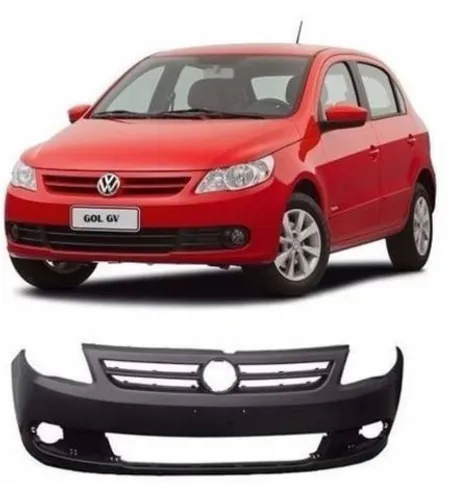 Parachoque Dianteiro Gol G5 Preto Liso 2008 2009 2010 2011 2012