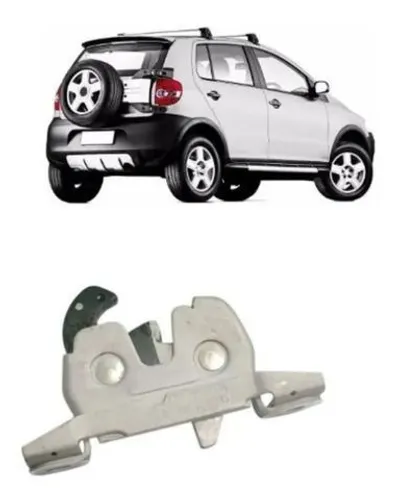 Fechadura Tranca Suporte Estepe Crossfox 2005 a 2009 Manual