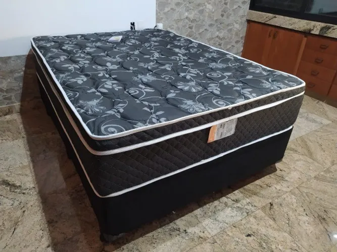  Colchão Gazin de Molas 138 cm + Box 1,38 cm  !! Pronta Entrega e Frete  Grátis !
