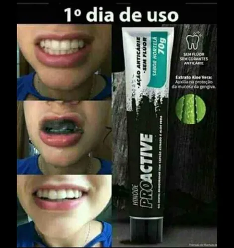 Gel dental de Carvão Ativado 
