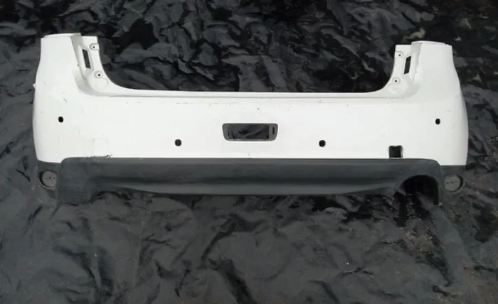 Parachoque Traseiro Asx 2013 a 2016 Branco com detalhe