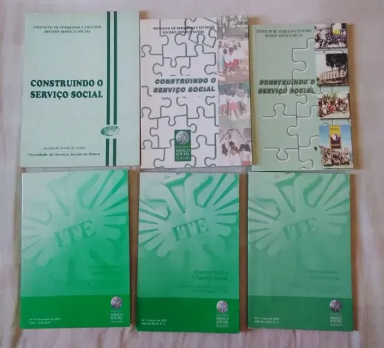 Livros Construindo o Serviço Social (6 Livros)