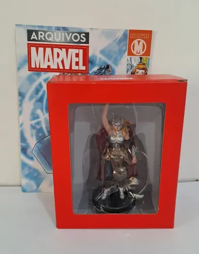 MOBILE TOY ** MT Jane Foster #22 Arquivos Marvel Fact Files + Revista