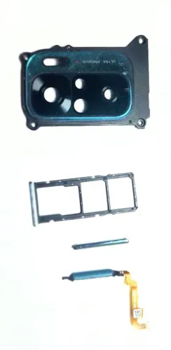 Sensor biometria REDMI NOTE 10 MK2101K7AI + Bandeja + botão + Moldura aro Lentes