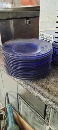 Pratos Duralex pequeno, lote com 16 peças, usados em bom estado.