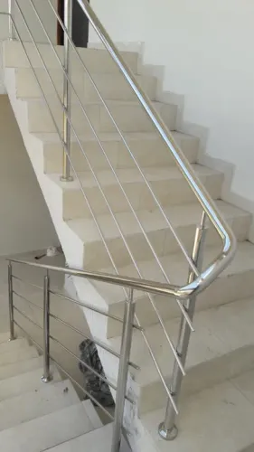 Corrimão em aço inox 