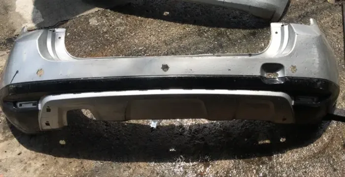 Parachoque Traseiro Renault Duster Antigo Prata