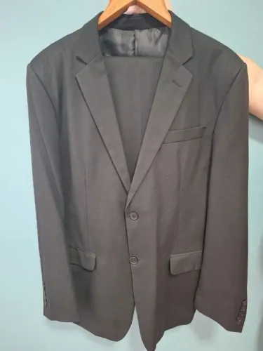 Terno Masculino Preto Growing, Tam. 50