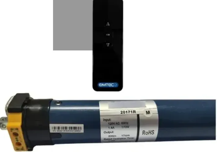 Motor Tubular C/ Controle P/ Persiana/toldo 20n 45kg 110v