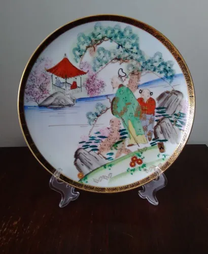 Prato porcelana Japonesa