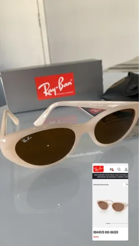 Original Óculos de Sol Ray-Ban RB4457D Bio-Based - Novo