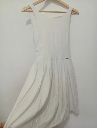 vestido branco da domínio