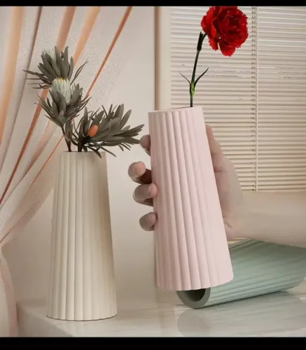 Vasos em gesso peças em alta qualidade