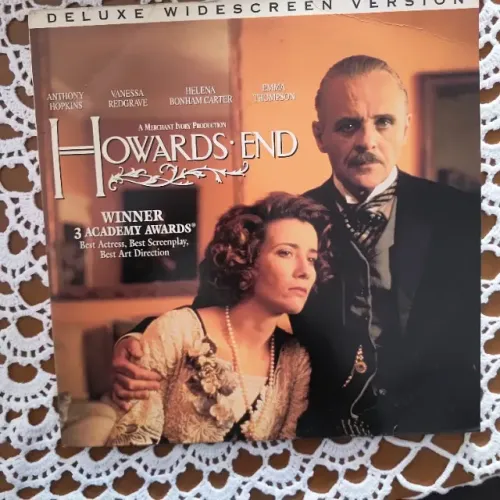Laser Disk O Retorno a Howards End com Anthony Hopkins e Emma Thompson