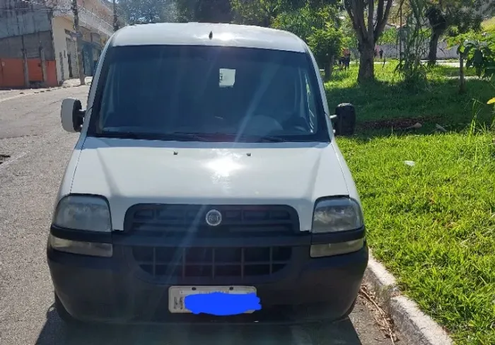Fiat Doblo Cargo 1.8 Branca 2008 toda revisada Segundo Dono