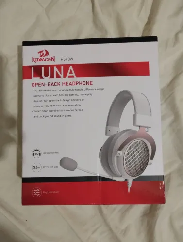 Headset Gamer Redragon Luna H540W
