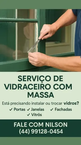 Vidraceiro Com Massa
