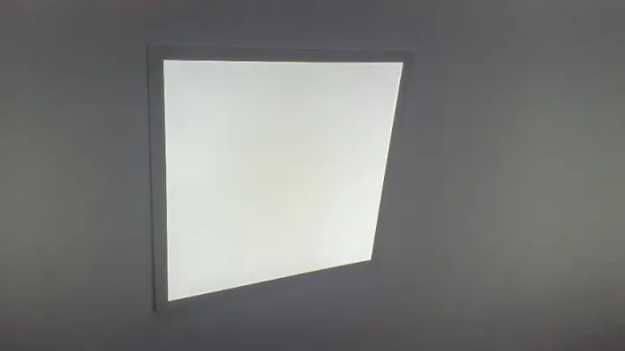 Luminária Plafon LED 48W 62x62 Quadrado De Embutir Branco Frio 6000k