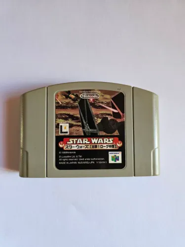 Star Wars Rogue Squadron - Nintendo 64 original japonês